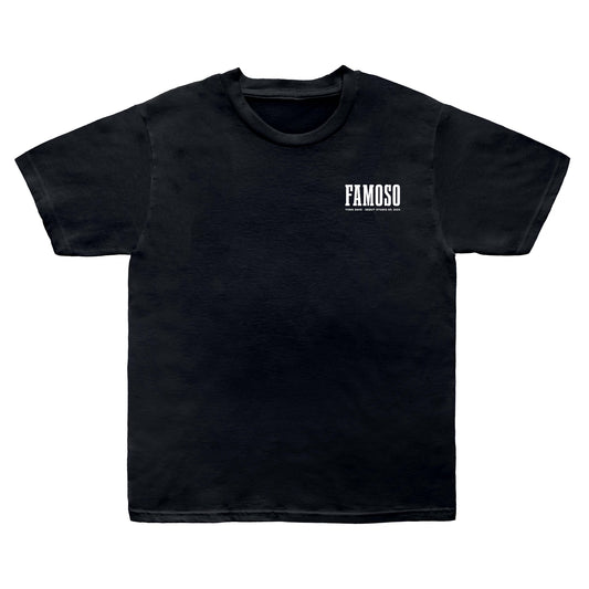 FAMOSO BLACK T-SHIRT